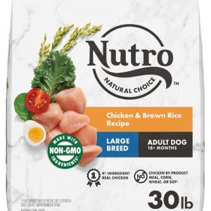 Nutro Natural Choice Large Breed Adult & Senior Dry Dog Food, Chicken